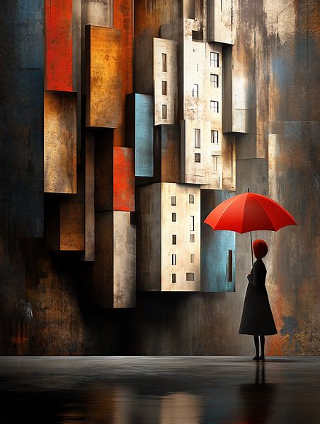 Zeitlose surreale Momente von fernlichtsicht