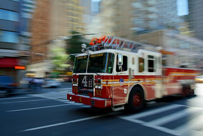 Véhicule de pompiers New York City par René Spruijtenburg