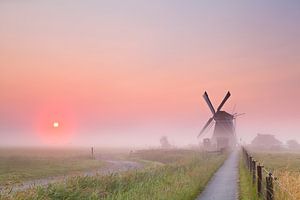 Way to the windmill von Olha Rohulya