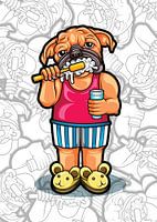Borstel Hond