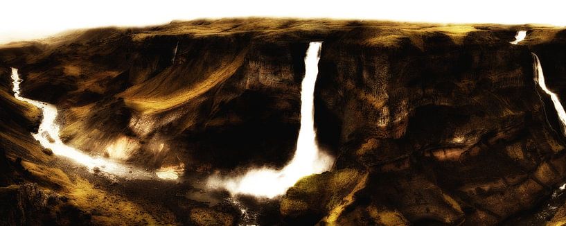 wasserfall in island von Frank Kanters