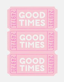 Rosa mit Weiß Gute Zeiten von Jolly and Dash