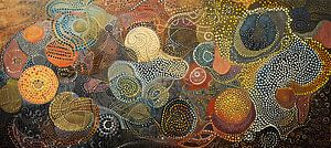 Circle Harmony | Aboriginal Dot Art