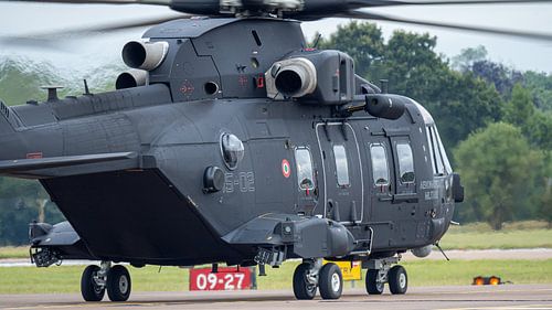 Agusta Westland HH-101A helicopter of the Italian Air Force