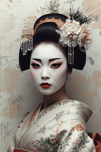 Japanse Traditionele Geisha