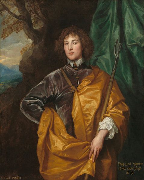 Philip, Lord Wharton, Antoon van Dyck by Masterful Masters