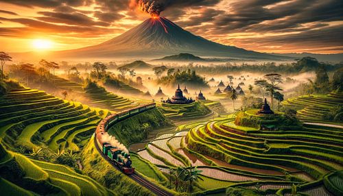 Een treinreis door Java