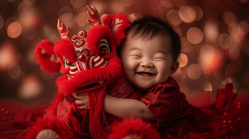 The Happy Dragon by Karina Brouwer
