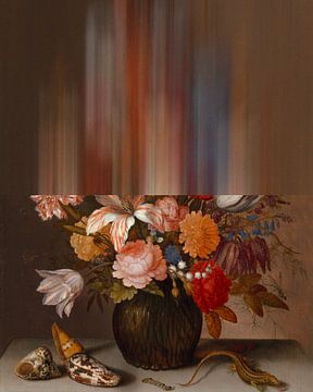 Stilleven van bloemen, origineel (1625) van Balthasar van der Ast van The New Classics