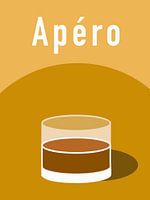 Illustration of a glass of whiskey