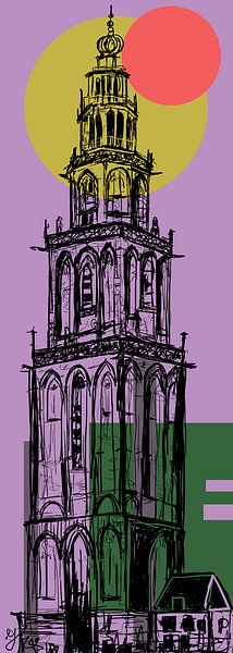Martinitoren Groningen by Janet Edens
