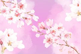 Floral Enchantment with Cherry Blossoms