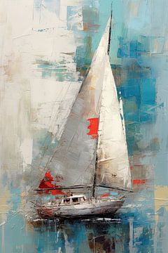 Sailboat by Bert Nijholt