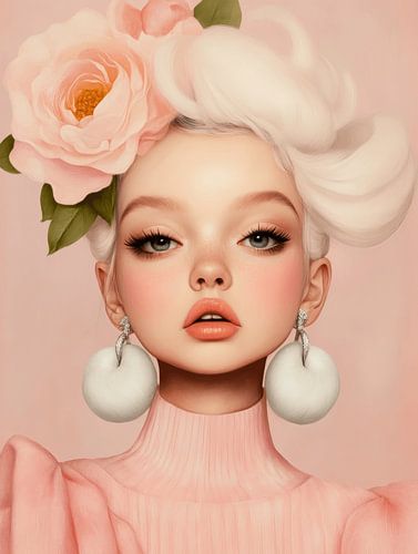 Fashion Queen in roze