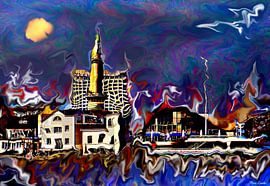 Chaos in Warnemuende by Vera Laake