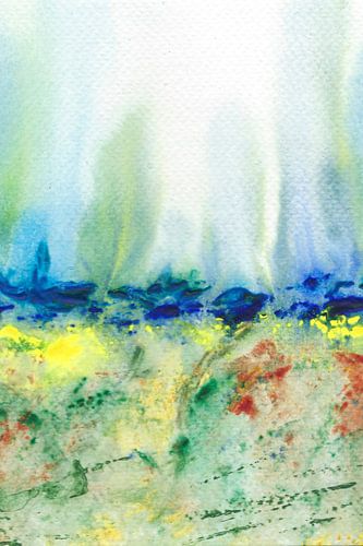 Northern Lights by a small Swedish lake