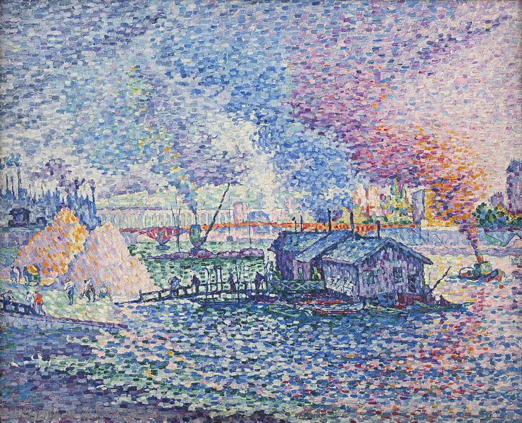 Mirabeau-Brücke, Paul Signac von Meisterhafte Meister