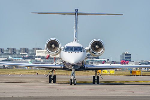 Private jet Gulfstream IV.