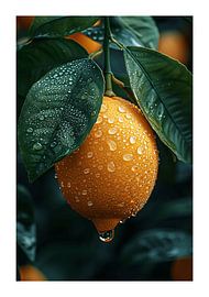 Zitrone von Poster Art Shop