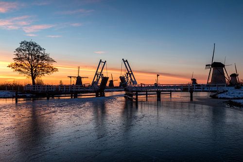 Kinderdijk winter 2