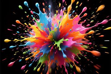 Kleurendans in de ruimte