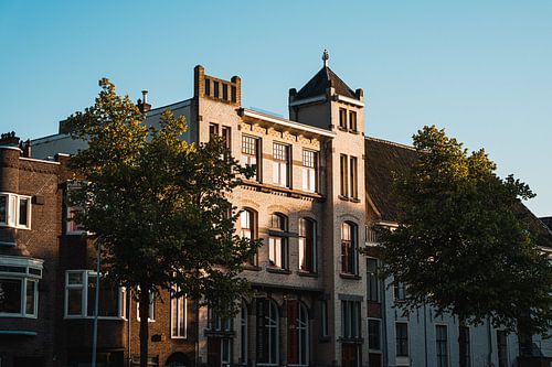 Sommerlicher Sonnenuntergang, Groningen