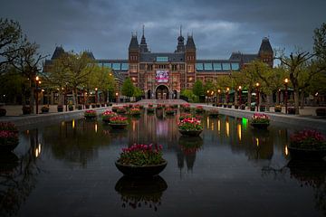 Uitzicht op het Rijksmuseum in Amsterdam, 2020 7803 x 5205 pixe van Amsterdam.Photos