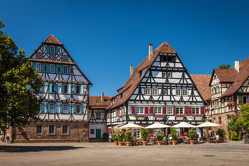 Klosterhof in Maulbronn, Baden-Württemberg
