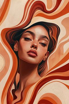 Golven in Amber van Studio BB