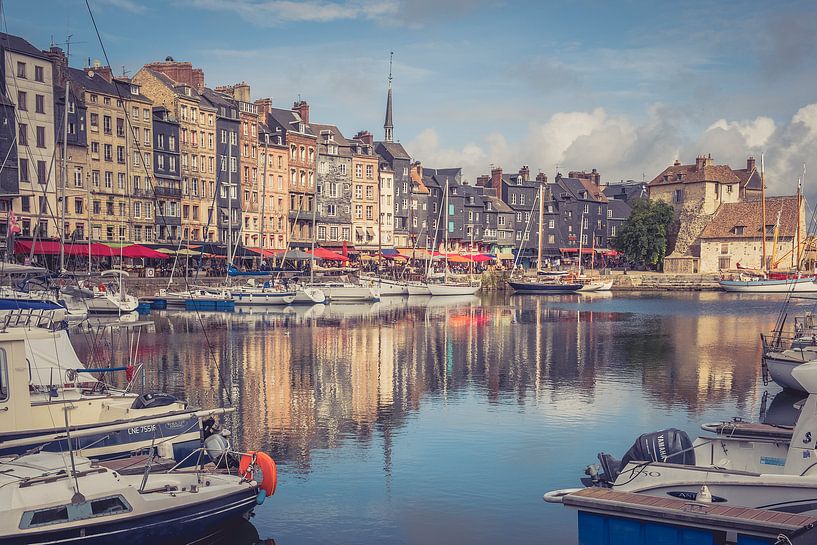 Le vieux port de Honfleur par Truus Nijland