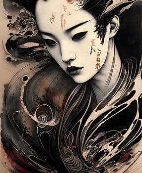 La geisha de A Dark Dream