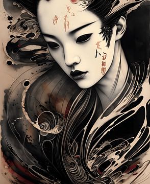 A Dark Dream´s Geisha von SirHeckeCreative