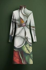 Magnolia Grandiflora Autumn Fashion by Marja van den Hurk