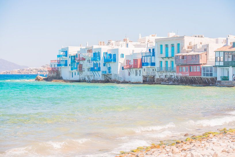 Côte de Mykonos par Patrycja Polechonska