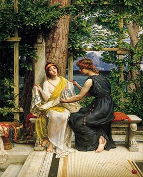 Edward Poynter-Helena en Hermia