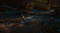 A view of the amazing and idyllic Norwegian landscape. Autumn picture of mountains and rivers.