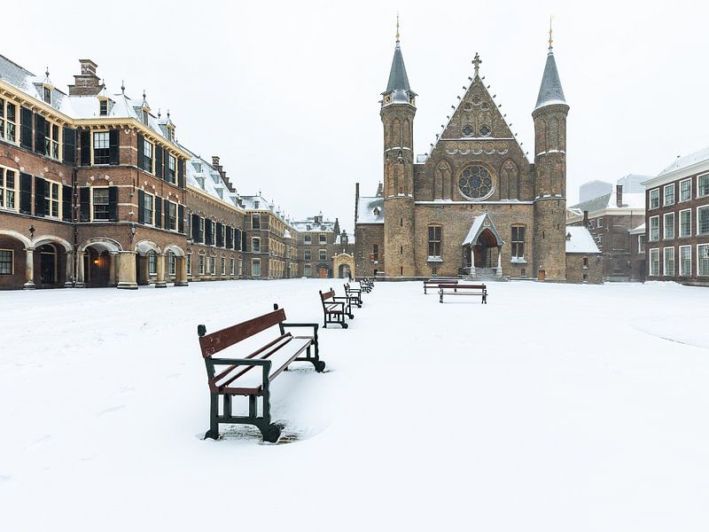 Het Binnenhof in de winter van OCEANVOLTA
