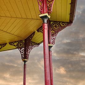 Détail d'un kiosque à musique victorien sur Patricia Hofmeester