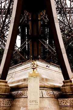 Statue von Eiffel von Stefan Verheij