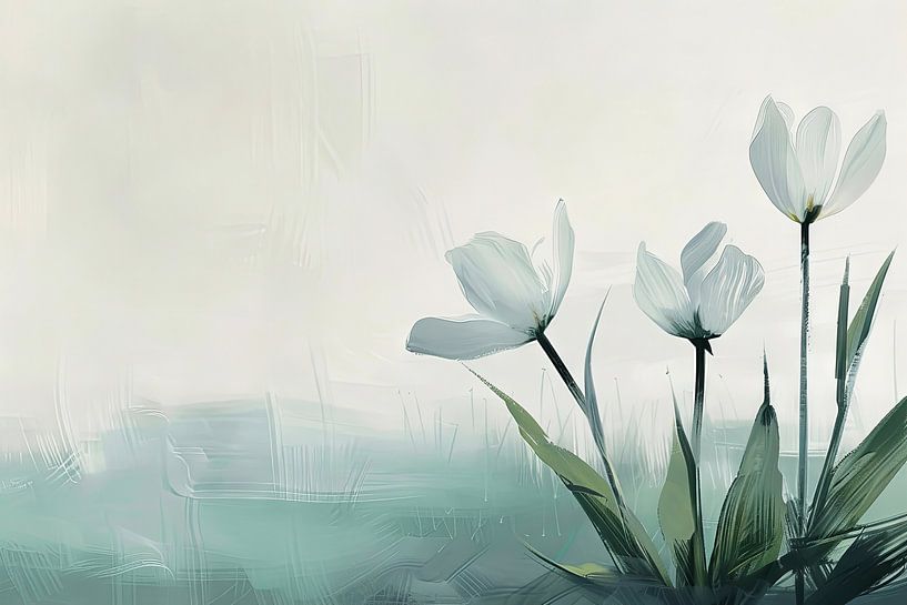 Blumen - Blume - Frühlingsblumen von Poster Art Shop