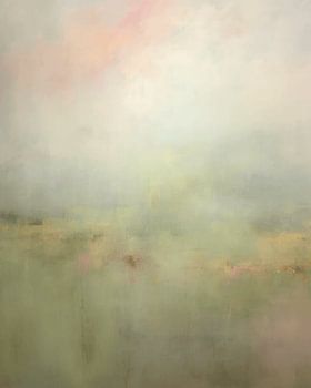 Modern abstract in pastel colours