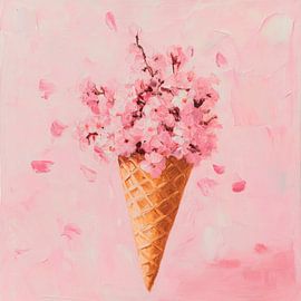 Bloesem ijs van Poster Art Shop