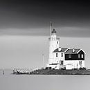 Cheval de Marken en noir et blanc, Pays-Bas par Henk Meijer Photography Aperçu