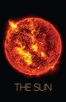 STK205507S-Sonnensystem-Poster der Sonne.