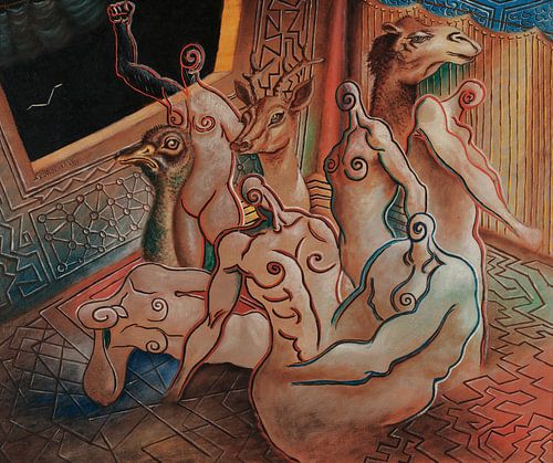 Het vertrek van de duif, Alberto Savinio, 1930