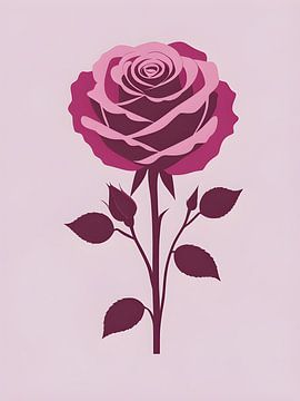 Romantic Rose by Giandra Safaraz