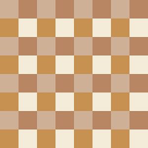 Retro Schachbrett Phantasie Pixel