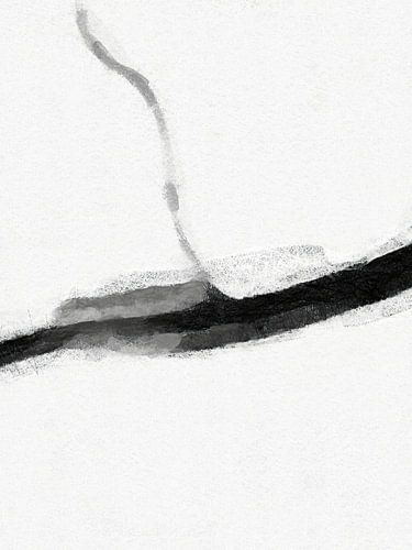 Minimalistisch zwart-wit D3