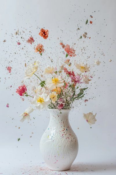 Blumen Farbe in Bewegung von Thea