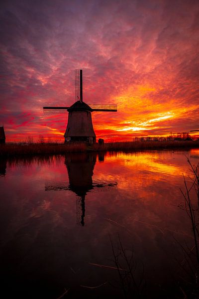 Sky on fire by peterheinspictures